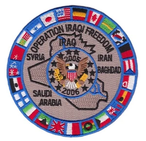 OIF Operation Iraqi Freedom Multi-National Force 2005-06 Patch - Bild 1 von 1