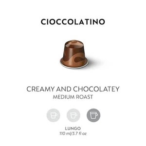 Nespresso Original Coffee Medium Roast Cioccolatino 80 loose Capsules - Picture 1 of 1