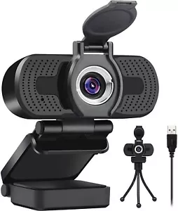 1080p Full Hd WebcamComputer Laptop Pc Mac Desktop Camera for Conference and ... - Picture 1 of 5