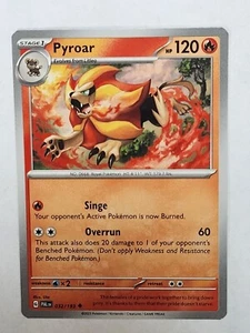 Tarjeta Pokémon Pyroar 032/193 Paldea Evolved Escarlata Violeta - Imagen 1 de 1