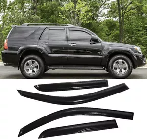 Sun Rain Guards 4Pc Window Visors For 2004-09 Toyota 4Runner Deflector VENT - Bild 1 von 6
