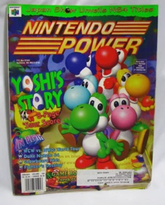 Nintendo Power Magazine #104 January 1998 Yoshi's Story, Poster & Inserts - Picture 1 of 12