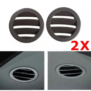 Pair Left+Right A/C Vent Dashboard Air Dash Brown For Benz W212 E-Class 09-15 - Picture 1 of 4