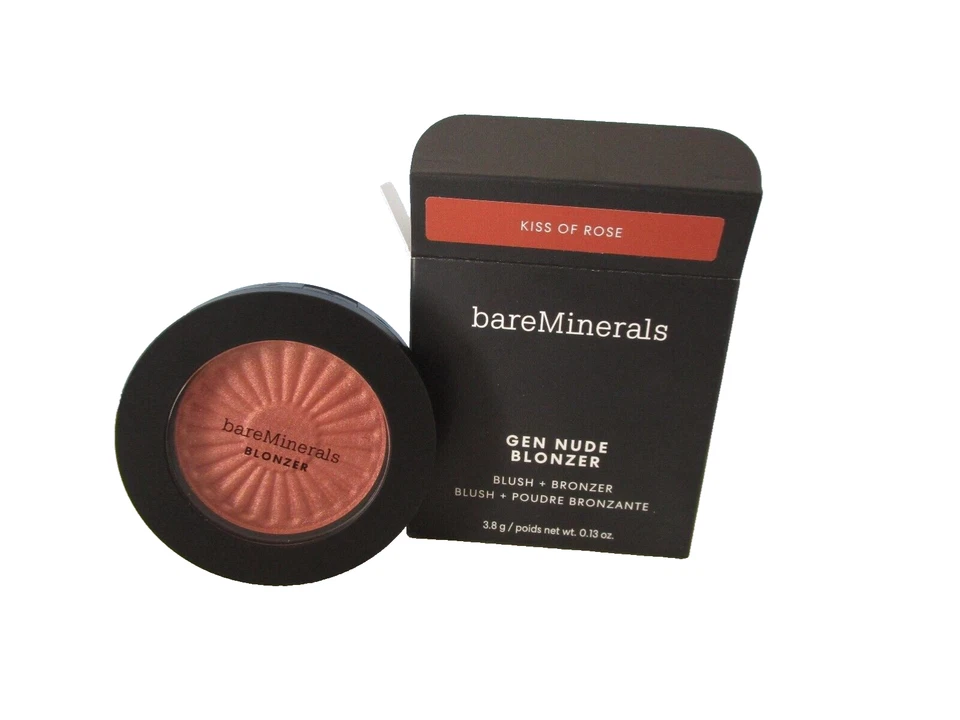 Bronceador desnudo bareMinerals Gen Kiss of Rose Radiance nuevo en caja Foto 1 de 1