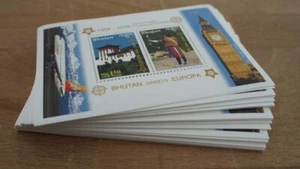 2006 Bhutan; 100 Blocks Europa, Bl. 477A, postfrisch/MNH, ME 2000,- - Bild 1 von 2