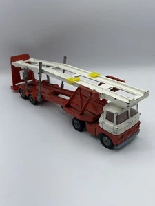 Corgi Major 1148 Scammell Handyman Mk3 Cab & Trailer Car Transporter Red White - Picture 1 of 10