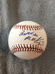 Curtis Granderson New York Yankees firmato personalizzato OML baseball MLB - Foto 1 di 2