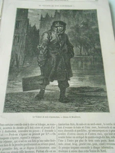 Le Veilleur de Nuit d'Amsterdam 1866 Gravure Print Article - Picture 1 of 1