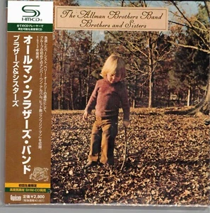 JAPAN MINI THE ALLMAN BROTHERS BAND BROTHERS AND SISTERS SHM CD. - Picture 1 of 1