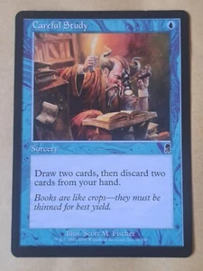 Careful Study - MTG Odyssey ODY Common Good (GD) - Imagen 1 de 2