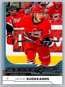 2017  Upper Deck #213 Janne Kuokkanen Young Guns