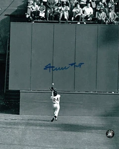 Willie Mays signierte signierte Riesen 8 x 10 Foto mit Say Hey Hologramm COA - Bild 1 von 1