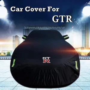Outdoor Full Car Cover Body Dustproof Sun UV Snow Protection for Nissan GTR Auto - Picture 1 of 7