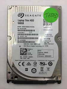 Disco duro portátil Seagate Momentus delgado 500 GB 7200 RPM 32 MB 2,5" probado - Imagen 1 de 3