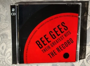 THE BEE GEES Their Greatest Hits - The Record PROMO DOUBLE CD Super Rare UTV - Picture 1 of 4