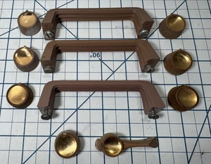 Lot of Knob and Handle Sets for Heathkit Lunchboxes CB-1, HW-19, HW-29, HW-30 - Picture 1 of 14