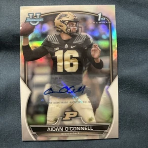 2022 Bowman Chrome U-Prospect Autographs- Aidan O'Connell- Refractor 273/499 - Picture 1 of 3