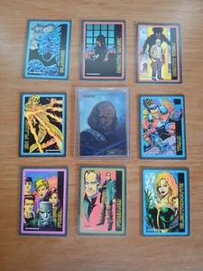 1993 Skybox Ultraverse Heroes & Villians & Star Trek Next Gen Lieutenant Worf - Picture 1 of 2
