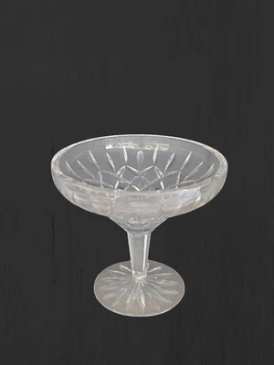 Tigela de prato de doces Waterford Crystal -Lismore-Pedestal com compota. Vintage VGC - Imagem 1 de 4