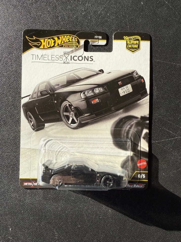 Hot Wheels 2025 Timeless Icons CHASE Nissan SKYLINE GTR V Spec II - Image 1 of 1