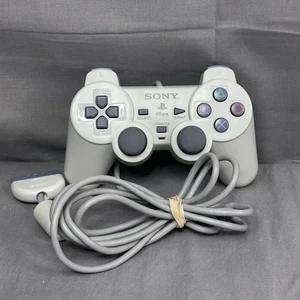 Mando a distancia Sony PlayStation PS1 PS One blanco gris SCPH-110 - Imagen 1 de 3