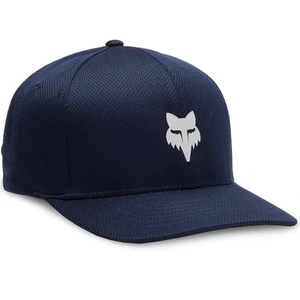 Fox Racing Fox Head Tech Flexfit Baseball Hat Cap Moisture Wicking Midnight - Picture 1 of 3