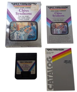China Syndrome Atari 2600 Spectravision komplett in Box Spiel CIB getestet 1982 - Bild 1 von 16