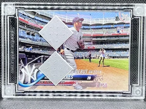 Camiseta deportiva 2019 Topps #191 Gleyber Torres Fusion #9/50 radiocontrol - Imagen 1 de 2