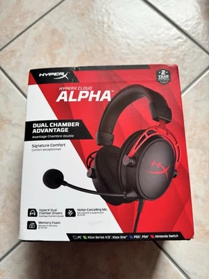 HyperX Cloud Alpha Cuffie Gaming - Immagine 1 di 4