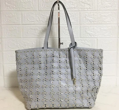 RED VALENTINO Flower Puzzle Studded Tote Bag - Image 1 of 4