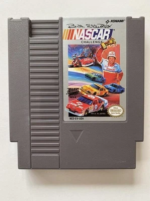 Bill Elliott's NASCAR Challenge NES VGC NTSC-U/C - Image 1 of 2