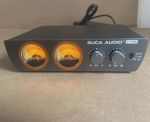 U7 HiFi Power Amplifier XLR Full Balanced Digital Amp 300Wx2 w/Built-in VU Meter - Picture 1 of 16