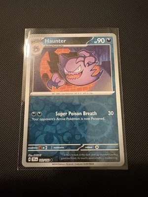 ‘Rare Crimp Error Small’ Haunter 103/162 Sv05: Temporal Forces Reverse Holo - Image 1 of 4