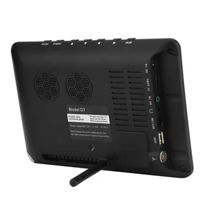 7inch 16:9 HD Digital Analog Portable TV Color Television Player For Home Car - Picture 1 of 12