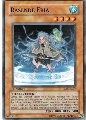 Yu-Gi-Oh 3x Rasende Eria - - - EOJ - Bild 1 von 1