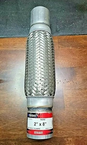 Nickson Exhaust Solutions 2" x 8" 17927 Exhaust Flex Connector NEW! B0 - Picture 1 of 5