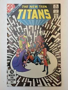 THE NEW TEEN TITANS #27 High Grade NM Atari Force Preview - Perez 1983 DC Comics - Foto 1 di 7