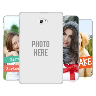 CUSTOM CUSTOMISED PERSONALISED CUSTOM HARD BACK CASE FOR SAMSUNG TABLETS 1 - Image 1 of 4