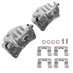 Pinzas de freno delanteras del lado del conductor del pasajero para Subaru Impreza 2003-2014 FRC12566 - Imagen 1 de 12