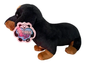Toys R Us Animal Alley Dachshund Wiener Dog Puppy Plush 14 inch Stuffed Animal - Picture 1 of 8
