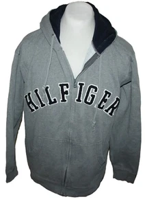 TOMMY HILFIGER HERREN 2004 Sweater PULLOVER SWEAT EHER Gr. L KAPUZEN STRICKJACKE - Bild 1 von 6
