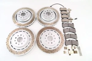 Maserati Ghibli Quattroporte front rear brake pads rotors #1333 WHOLESALE - Picture 1 of 11
