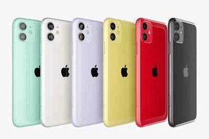Smartphone Apple iPhone 11 64GB 6.1" Cricket AT&T Prepago Caja Abierta - Imagen 1 de 22