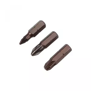 uxcell 1/4-Inch Hex Shank Magnetic #1#2#3 Screwdriver Bit 25mm Length S2 Scre... - Picture 1 of 4