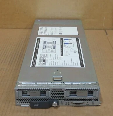 Cisco UCSB-B200-M4 UCS Blade Server 2x 10C E5-2630v4 128GB DDR4 Ram VIC1340 - Image 1 of 4