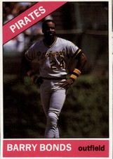 1991 Baseball Cards Magazine '66 Topps   Barry Bonds #7