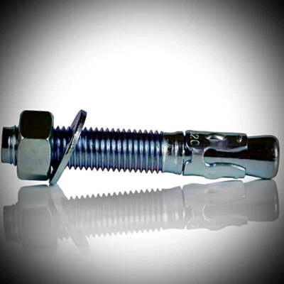 M8 Through Bolts Heavy Duty Masonry Anchor BZP ETA Approved - image 1 of 4