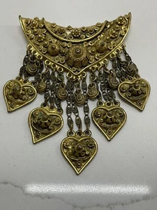 ETRUSCEANA Rice Weiner 1940s Brooch/Pin "Thief of Bagdad"  Vintage - Picture 1 of 7