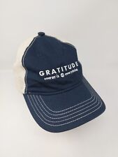 Gratitude Energy IZ Everything Snapback Hat Adjustable Mesh Back Cap
