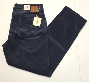$108 New DUCK HEAD 5 Pocket Corduroy Pants Men's 36x32 Ink Navy Blue Cotton 36 - Picture 1 of 8